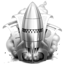Rocketter Grey Icon 256x256 png